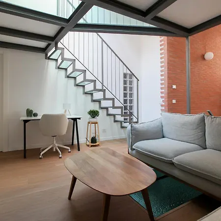 Cozy And Elegant Design Loft Apartment